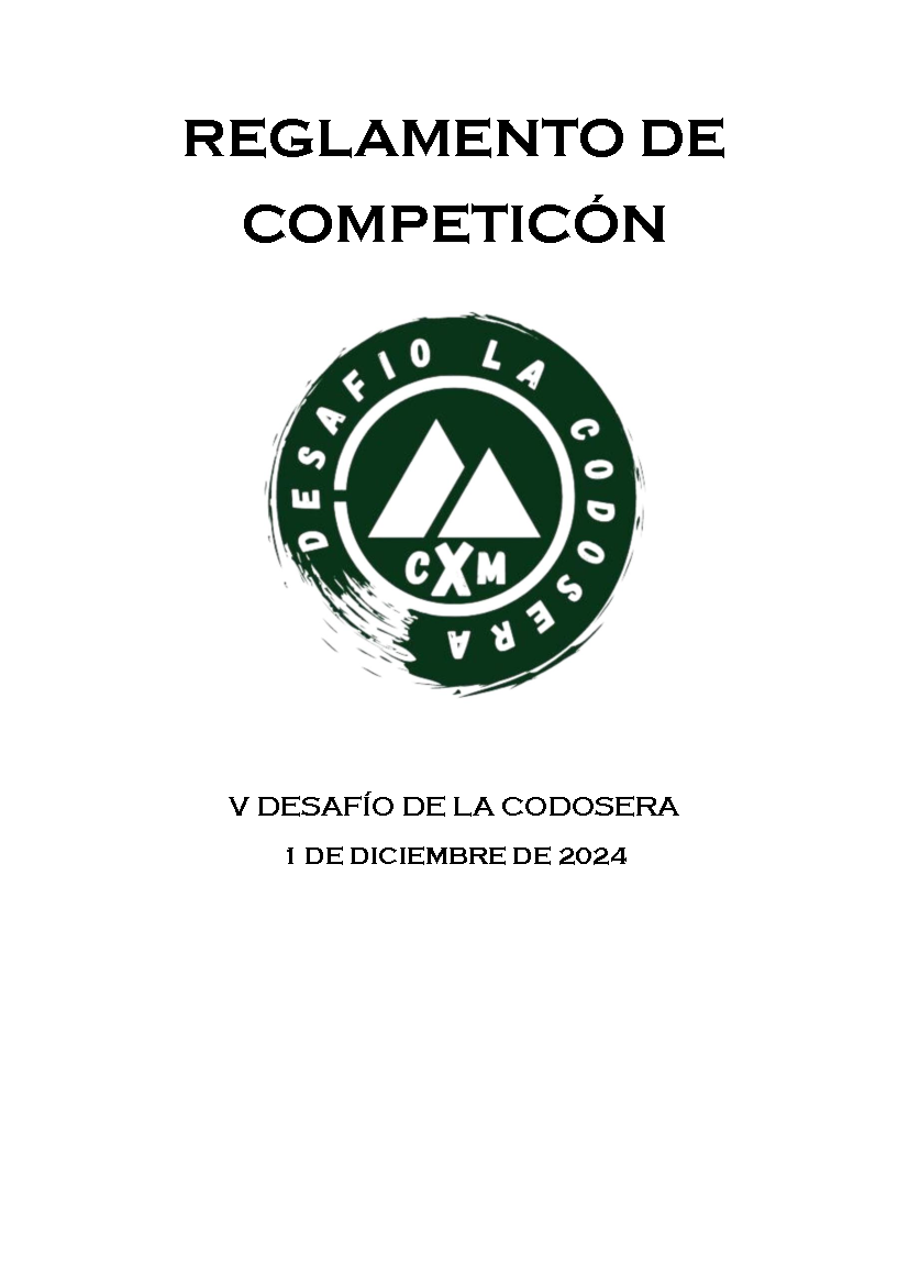Miniatura del reglamento de la V edición