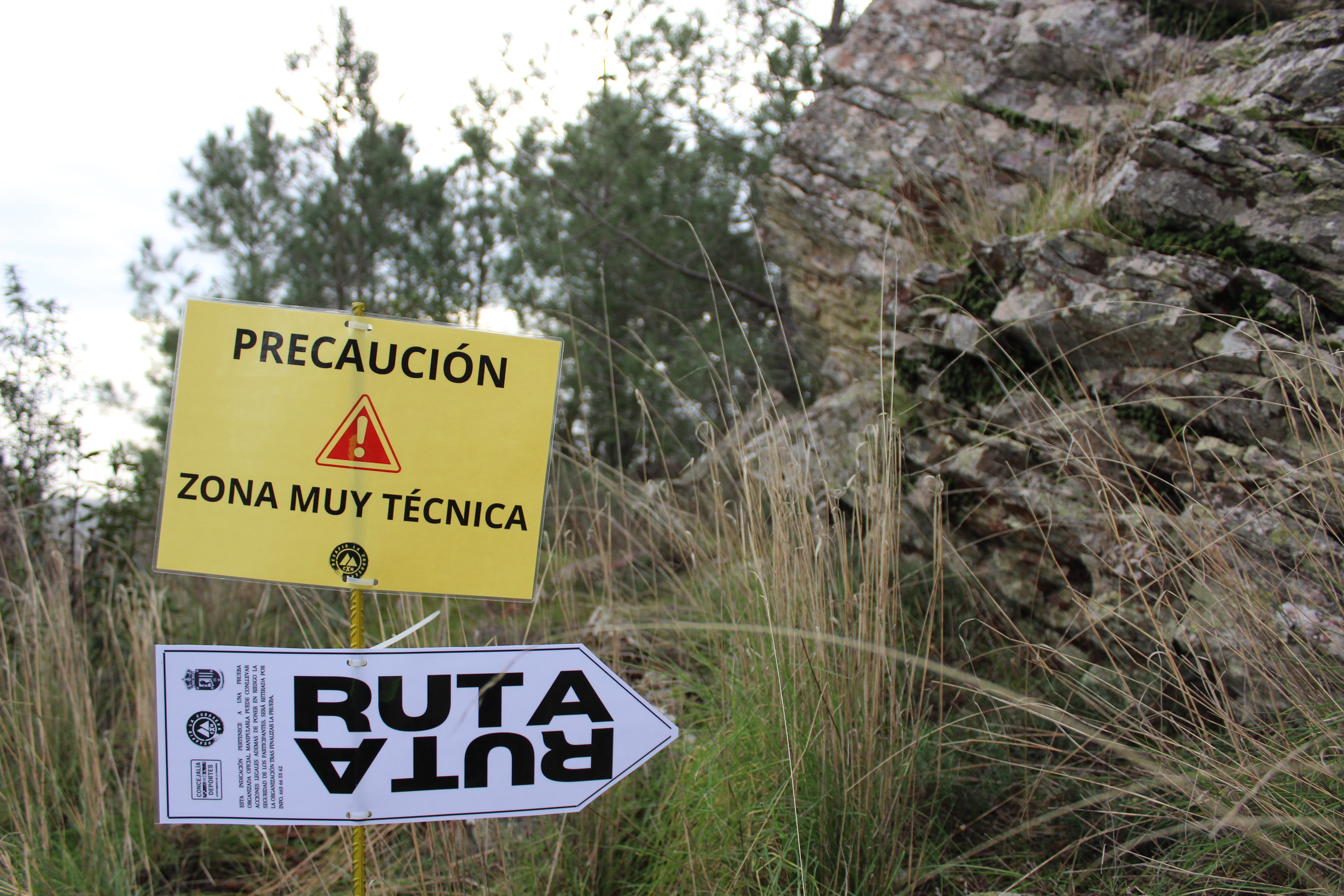 Señalización del recorrido